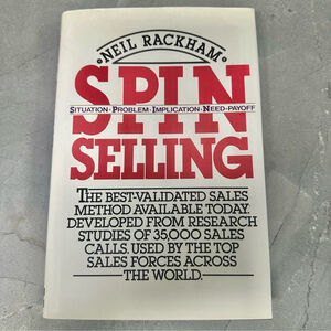 NEIL RACKHAM SPIN Selling Sales Method Hardcover